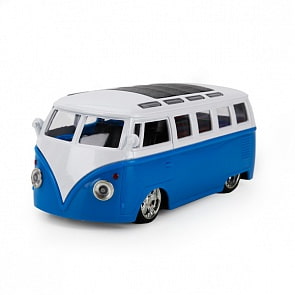 Металлический инерционный автобус, 12,5 см, свет-звук (Технопарк, FY8011-WB)