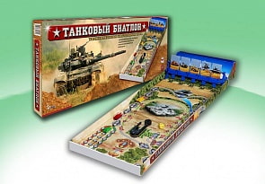 Настольная игра - Танковый биатлон (Омский завод электротоваров, ОМ-48308) Настольная игра - Танковый биатлон (Омский завод электротоваров, ОМ-48308)