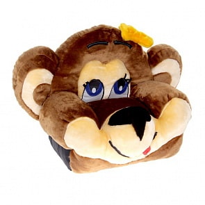 Кресло мягкое Обезьянка девочка (ТУТСИ, 348-2015)