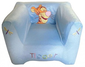 Кресло надувное малое Тигруля (Disney, 1002/1024_голубой)