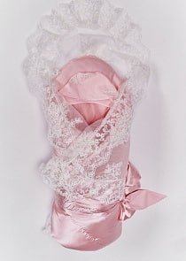 Конверт-одеяло на выписку Asselina - Сказочный, розовый (Мой Ангелок, М-4044_розовый)