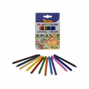 Карандаши пластиковые круглые, 12 цветов (Jovi, 913)