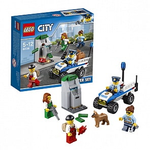LEGO City. Полиция. Набор для начинающих (LEGO, 60136-L) 