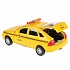 Машина металлическая Lada Priora хэтчбек Такси, длина 12 см, открываются двери, инерционная WB) - миниатюра №1