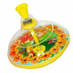 Юла – Колобок, прозрачная (Чипполино, 0205) (ассортимент)