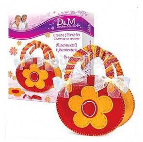 Творческий набор – сумочка Аленький цветочек (Docha&Mama, 9540d&m)