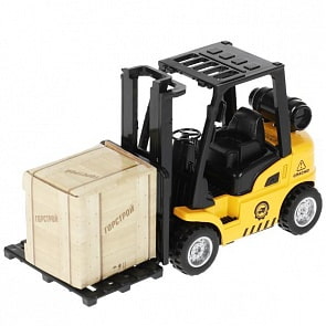 Модель Автопогрузчик свет-звук 14 см двери подвижные детали металлическая инерционная (Технопарк, 1812C322-R-1)