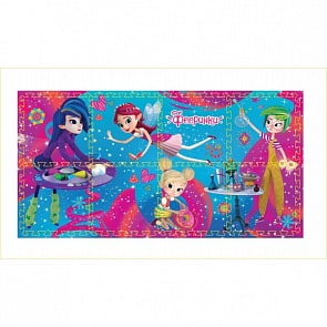 Коврик-пазл Фееринки 8 сегментов (Играем вместе, FS-FAIRS)