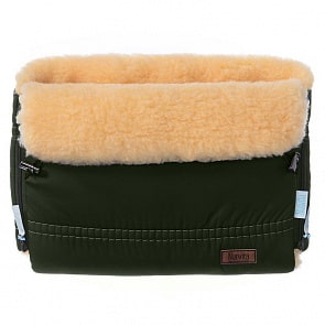 Муфта меховая для коляски Nuovita Alpino Pesco Khaki/Хаки (Nuovita, NUO-mALPP_1927)