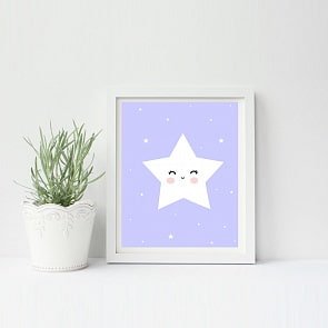 Постер - Моя звездочка, размер А4 (Астел Медиа, 0020A4)