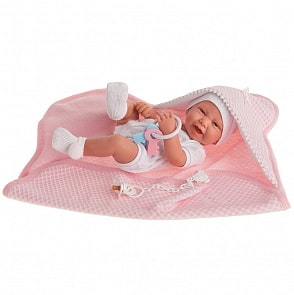 Кукла Луиза в розовом, 42 см (Antonio Juans Munecas, 5038)