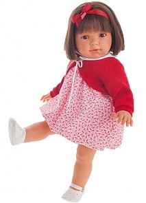 Кукла - Франциска в красном, 55 см (Antonio Juans Munecas, 1827R)