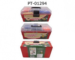 Набор инструментов из серии Помогаю Папе в ящике, 33 предмета (Abtoys, PT-01294)