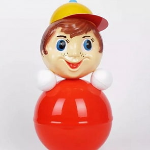 Интерактивная неваляшка, 41 см (Котовские неваляшки, 6C-015sim)