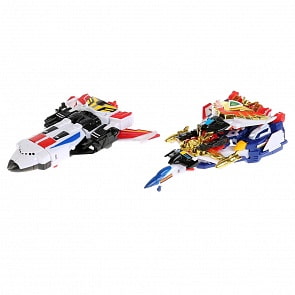 Набор из 2 роботов - Самолеты 2 в 1: Ураган и гром (Play smart, G017-H21114)