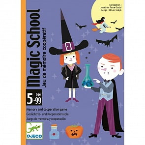 Настольная карточная игра - Школа волшебников (Djeco, 05144)