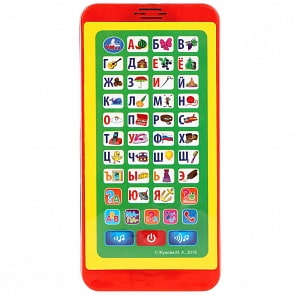 Обучающий телефон - Музыкальный букварь М. Жуковой (Умка, HX2501-R43)