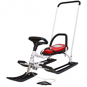 Снегокат 140 Go Go Fantasy cat с П-образным толкателем (RT, 6993rt)