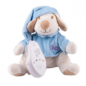 Собачка голубая Drema BabyDou с белым и розовым шумом (Drema BabyDou, 112D)