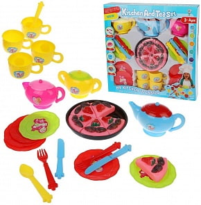 Игровой набор - Чаепитие, 28 предметов (Shantou, LD663-03) 