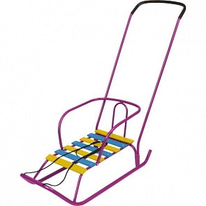 Детские санки – Ветерок 2, сиреневые (Ника, В2  СИРЕНЕВЫЙsim)