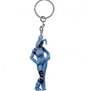 Фигурка-брелок Fortnite, 7 см - Крутая крольчиха (P.M.I. Trading Ltd., FOR8004-21)