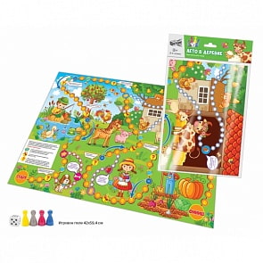 Бродилка - Лето в деревне, А2 (Русский стиль, 07103)