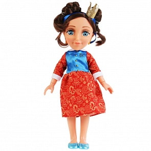 Интерактивная кукла Царевны – Даша, 20 фраз и песен из м/ф, 32 см (Карапуз, PR32-D-2-20-RU)