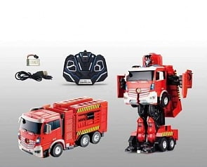 Робот на р/у, трансформируется в пожарную машину (Solmar, Т11023) 