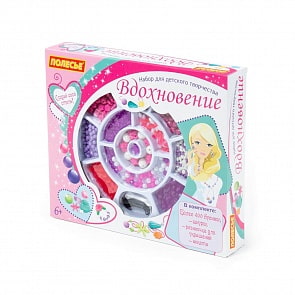 Набор для детского творчества – Вдохновение, 423 элемента (Полесье, 78438)