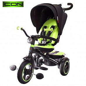 Icon 5 RT 3-х колесный велосипед-коляска VIP V5 by - Natali Prigaro, green (Lexus trike original RT ICON 5 VIP, 5403RT)