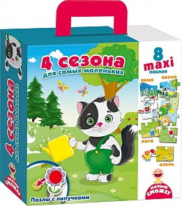 Пазл с липучками - 4 сезона (Vladi Toys, VT2907-02)