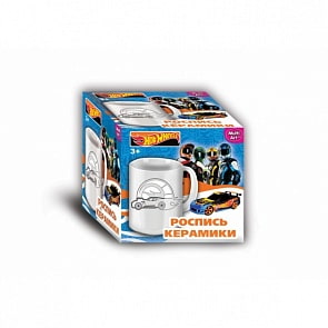 Кружка керамическая для росписи с рисунком - Ралли (Multiart, 1271-29sim)