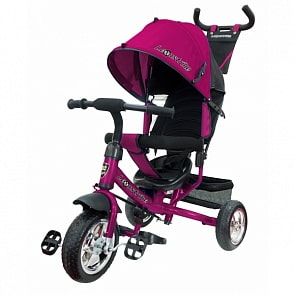Велосипед 3 колесный – Lexus trike, цвет малиновый, колеса Eva 10 и 8 дюйм (Lexus Trike, 950-108EVA-MALINA)