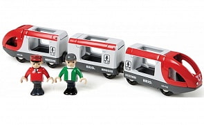 Пассажирский поезд-экспресс, 5 элементов (Brio, 33505)