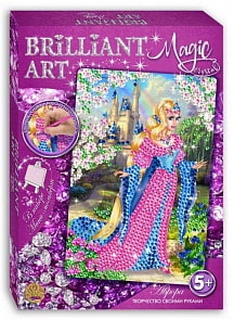 Мозаика со стразами Magic Crystal Аврора (Лапландия, 64603б)