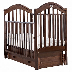 Кровать детская Гандылян К-2002-25м Софи маятник универсальный, орех (Gandylyan, GAN-К-2002-25м_орех)