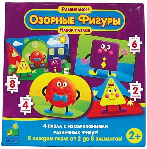 Пазлы Озорные Фигурки (Learning Journey, 632413) Пазлы Озорные Фигурки (Learning Journey, 632413)