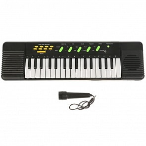 Синтезатор с микрофоном XH-322A, на батарейках (F046-H29057)