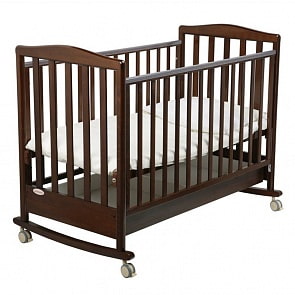 Детская кроватка Луи, шоколад (Papaloni, 00-0009399_шоколад)