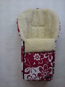 Спальный мешок в коляску №06 Aurora, цвет – 13 цветки (Womar, 5902745533520)