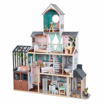 Кукольный домик с мебелью – Особняк Селесты, 22 элемента 