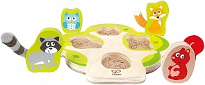Сортер - Кто в дереве (Hape, E1616_HP)