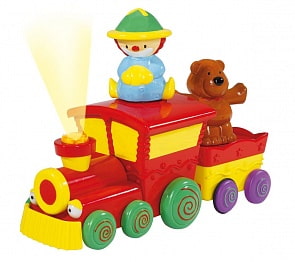 Паровозик со световыми и звуковыми эффектами (Simba, 4017147)