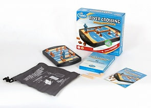 Головоломка - Опасная переправа, с заданиями (Think Fun, 7020-RU) Головоломка - Опасная переправа, с заданиями (Think Fun, 7020-RU)