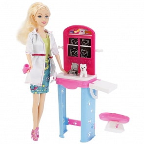 Кукла-ветеринар с аксессуарами и одеждой (Shantou, ZY748615) (ассортимент)