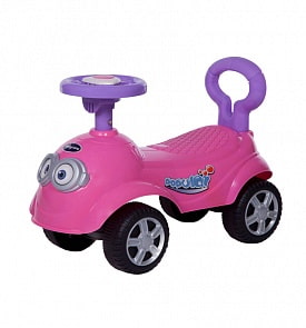 Каталка детская QT Racer, розовая (Baby Care, 615B_Pink)