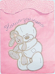 Постельное белье Сабина, 3 предмета, розовое (Золотой Гусь, 2216-z)