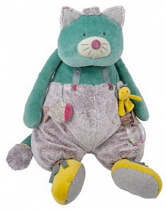 Мягкая игрушка – Большой котик. Многофункциональная, 63 см (Moulin Roty, 660035)