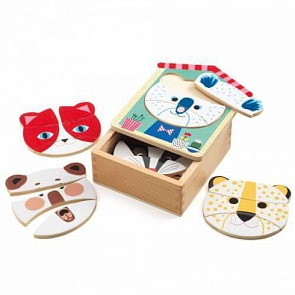 Первый пазл  Портрет (Djeco, 01679)